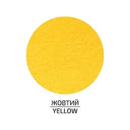 Фетр листковий, поліестер Rosa Talent 29, 7х42 см Жовтий 180г/м2 - мініатюра 2