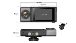 Відеореєстратор Aspiring Alibi 9 GPS 3 Cameras Speedcam - мініатюра 2