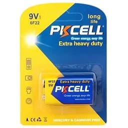Батарейка PKCELL Krona/6LR61 BL 1шт (F22/PK/1)