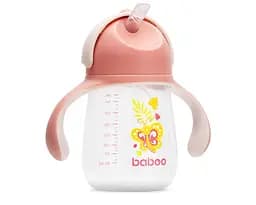 Поїльник-непроливайка с трубочкой Baboo Butterfly, 260 мл (90442) - мініатюра 4