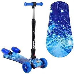 Самокат детский Best Scooter 60х82х64 см Cиний 000231577