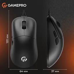Миша GamePro GM690B Black [126087] - мініатюра 14