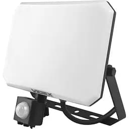 Прожектор Videx LED F3 50W 5000K з датчиком руху 220V чорний (VLE-F3-0505B-S) 