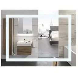 Дзеркало Mixxus WARM MR12-90x70-REVERSE з LED Touch, Anti-fog, димером, регулюванням яскравості (MI6675)