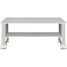 Стіл журнальний Gerbor Вайт Ясен сніжний / Сосна срібна (GRB-1266)