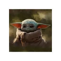 Постер на ПВХ "Yoda Grogu Portrait" UkrPoster 2200550041 без рамки 50х50 см