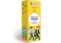 Настольная игра English Student Карточки для изучения английского языка English Student Idioms B1-B2 (укр.) (591225996)