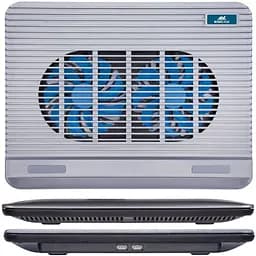 Охолоджувальна підставка для ноутбука Rivacase 5555 Silver