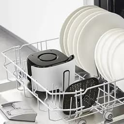 Мультипіч Tefal EasyFry Compact 1300 Вт біла (EY145A10) - мініатюра 8