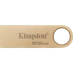USB флеш накопичувач Kingston 512GB DataTraveler SE9 G3 Gold USB 3.2 (DTSE9G3/512GB) - мініатюра 2
