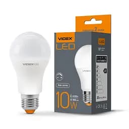 Лампочка Videx A60eD 10W E27 4100K 220V (VL-A60eD-10274) - мініатюра 2