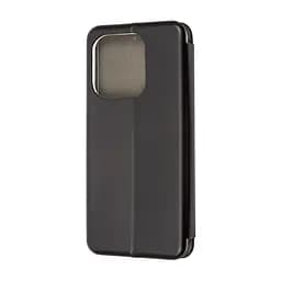 Чехол-книжка для TECNO Spark 10 4G (KI5q), G-Case, черный, кожаный чехол-книжка из экокожи (PU) и TPU, с магнитом, с подставкой и вместительным кардхолдером, противоударный, защита всего корпуса, ArmorStandart (ARM68951) - мініатюра 2
