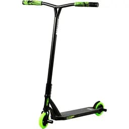 Самокат трюковий Best Scooter 53х12х85 см Чорно-зелений 000231351