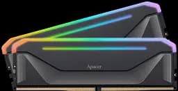 Оперативная память Apacer 32GB (2x16GB) DDR5 5200MHz NOX RGB Silver (AH5U32G52C522NWAA-2)