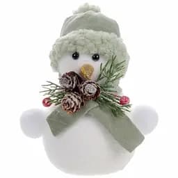 Декоративна фігурка Elendekor Сніговик 20х14х12 см (822-059)