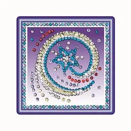 Набір для творчості Sequin Art Seasons Сонце, Місяць та Зірки (SA1511) - мініатюра 4