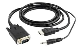 Кабель Cablexpert HDMI-VGA 1.8 м (A-HDMI-VGA-03-6) - мініатюра 2