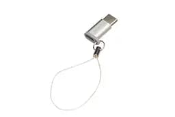 Перехідник відг адаптер Remax RA-USB1 мicro-USB Type-C silver - мініатюра 2