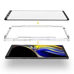 Захисне скло Zifriend Full Glue & Cover для Samsung Galaxy Note 10+ N975 Black автоматична поклейка (704607) - мініатюра 3