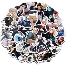 Стікерпак набір наклейок G-Toys Jujutsu Kaisen 45 шт. (SP JK 01)