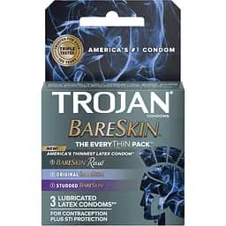 Trojan BareSkin EveryThin pack 3 шт.