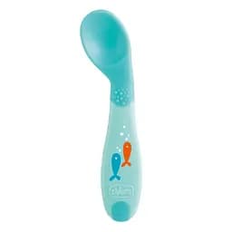 Ложка Chicco First Spoon, 8 m+, синий (16100.20)