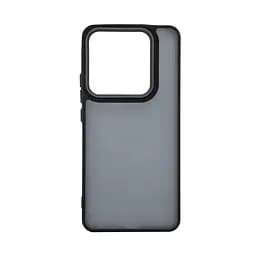 Противоударный чехол для Xiaomi Poco M7 Pro 5G, Frame, черный, панель-накладка, термополиуретан TPU + поликарбонат PC, защита всего корпуса, защита кнопок и камеры, устойчив к деформациям, ArmorStandart (ARM83160)