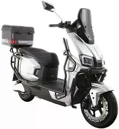 Электроскутер Двухместный Crosser V1 PRO (2000W 76.8V/30Ah) Серый