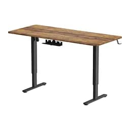 Стіл з електро регулюванням висоти Officepro ODE1670DW Dark Wood/Black (ODE1670DW) - мініатюра 2