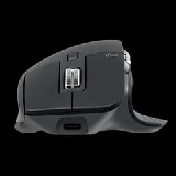 Миша бездротова Logitech MX Master 3S 8000 DPI (910-006559) чорна - мініатюра 4