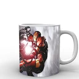 Кружка GeekLand Железный Человек Iron Man битва IM.02.054.666 330 мл белая