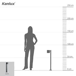 Світильник садово-парковий Kanlux Gori 80 (29003) - мініатюра 6