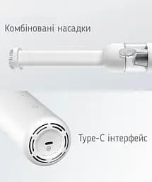 Ручний портативний автопилосос Mijia Handy Vacuum Cleaner Mini SSXCQ01XY/BHR4428CN - мініатюра 8