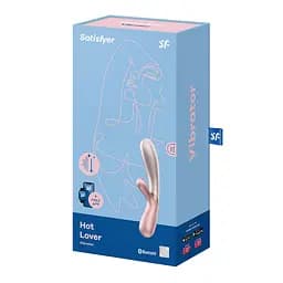 Смарт-вібратор-кролик з підігрівом Satisfyer Hot Lover Pink Satisfyer IG002538; SO5544 91963