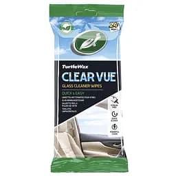 Серветки для очищення скла Turtle Wax Clearvue Glass Cleaner Wipes 24 шт.