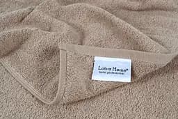Рушник Lotus Home - Hotel Basic кавовий 70x140 (16/1) 400 г/м² - мініатюра 4