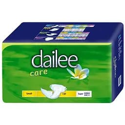 Подгузники для взрослых Dailee Care дышащие Super Small 30 шт (8595611621802)