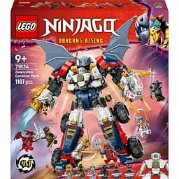 Конструктор LEGO Ninjago Ультраобъединительный робот Зейна 1187 деталей (71834)
