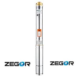 Насос глибинний відцентровий Zegor 3SDM313-0,55 кабель 8 м + ремкомплект 30412 - мініатюра 2