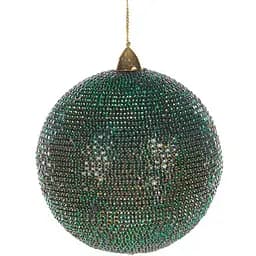 Прикраса декоративна Elendekor куля 10 см зелена (877-111)