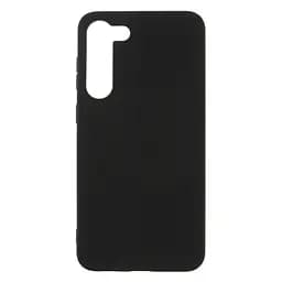 Чехол-накладка для смартфона Samsung Galaxy S23 Plus (SM-S916) противоударный, силиконовый, термополиуретановый (ТПУ), с защитой камеры и корпуса, черный, защита всего корпуса, ArmorStandart (ARM65462)
