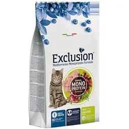 Корм Exclusion Adult Chicken для дорослих кішок з куркою 1,5 кг