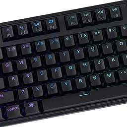 Клавіатура Keychron C3 Pro V2 87Key K pro Brown USB-A QMK Hot-swap 8K EN/UKR RGB Black (C3PX-H3-UA) - мініатюра 10