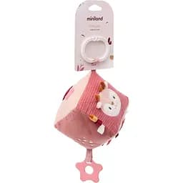 Сенсорний підвісний кубик Miniland Baby Deer (97373)