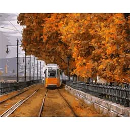 Картина по номерам Осіннє місто ArtStory 40х50 см різнокольорова 000169174