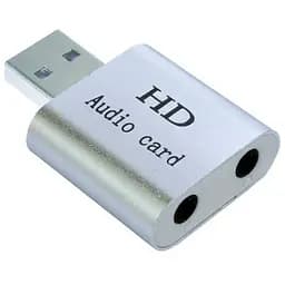 Звуковая плата Dynamode USB-SOUND7-ALU silver