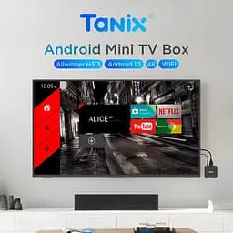 Смарт ТВ-приставка Tanix TX1 1/8GB Android 10 (TBT10108B 3619) Чорна - мініатюра 5