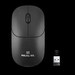 Миша бездротова REAL-EL RM-311 Black (EL123200041)