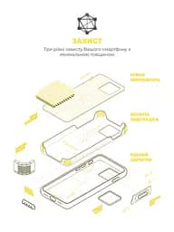 Силиконовый чехол с MagSafe для Apple iPhone 15, ICON2 MagCase, желтый, противоударный, панель с мягкой подкладкой, защита всего корпуса, поддержка беспроводной зарядки, совместим с защитными стеклами и пленками, ArmorStandart (ARM77011) - мініатюра 6