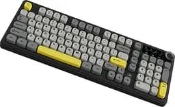 Клавіатура бездротова Ajazz AF98 PLUS Black (AF98-PLUS-BGY) - мініатюра 3